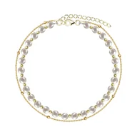 Biżuteria dla dzieci - I KOMUNIA ŚWIĘTA Bransoletka pozłacane srebro DEDYKACJA - miniaturka - grafika 1