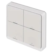 Systemy inteligentnych domów - Przełącznik zasilania EMOS GoSmart IP-2004ZW, ZigBee 3.0, 4-tlačítkový (H5013) Biały - miniaturka - grafika 1