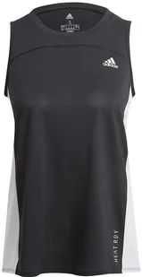 Adidas Top sportowy "HEAT.RDY " w kolorze czarnym - Bielizna sportowa damska - miniaturka - grafika 1