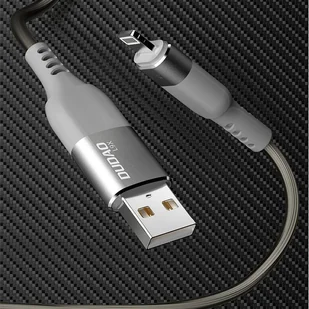 Dudao świecący podświetlany kabel USB - Lightning LED 5 A 1 m szary (L9XL) - Kable USB - miniaturka - grafika 2