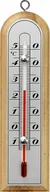 Termometry domowe - Browin Termometr Pokojowy Wewnętrzy Drewniany - miniaturka - grafika 1
