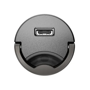 Baseus Tiny Star PPS mini ładowarka samochodowa USB Typ C 30W Quick Charge 3.0 PD 3.0 + kabel USB Typ C / Lightning 1m szary (TZVCHX-0G) - Ładowarki samochodowe - miniaturka - grafika 4