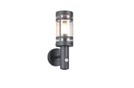 Lampy ogrodowe - Paloma kinkiet zewnętrzny z czujnikiem ruchu 1xE27 antracyt R21719142 - miniaturka - grafika 1
