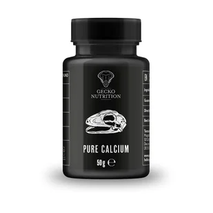 Gecko Nutrition Pure Calcium - czyste wapno 100g - Pielęgnacja i zdrowie płazów i gadów - miniaturka - grafika 1