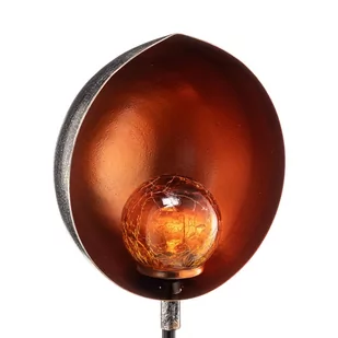 Lindby Gerwin lampa solarna LED, grot, srebrna - Lampy ogrodowe - miniaturka - grafika 2