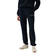Spodnie damskie - Spodnie damskie Tommy Hilfiger Regular Script bawełniane dresowe-L - miniaturka - grafika 1