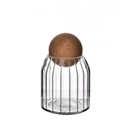 Pojemniki kuchenne - Mondex Pojemnik szklany Modern 475 ml - miniaturka - grafika 1