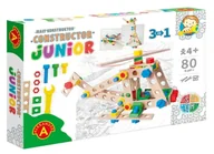 Zabawki kreatywne - Mały Konstruktor Junior - Helicopter 3w1 ALEX - Alexander - miniaturka - grafika 1