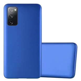 Pokrowiec Do Samsung Galaxy S20 FE w METALLIC NIEBIESKI Etui TPU Silikon Obudowa Ochronny Case Cover Cadorabo - Etui i futerały do telefonów - miniaturka - grafika 1