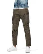 Spodenki męskie - G-STAR RAW Arris Straight Tapered Army Pants męskie spodnie, szary (Asfalt D17500-c433-995), 25W / 28L - miniaturka - grafika 1