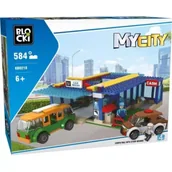 Klocki - Klocki Blocki MyCity 584 elementów Myjnia KB0218 - miniaturka - grafika 1