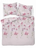 Pościel - Detexpol Pościel flanelowa 220x200 beżowa kwiaty 4953 A Flanela 2024 - miniaturka - grafika 1