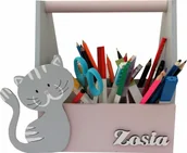 Przyborniki na biurko - Prowansalska Manufaktura Przybornik na kredki PK16 - miniaturka - grafika 1