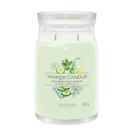 Świece - YANKEE CANDLE Świece zapachowe Cucumber Mint Cooler 567.0 g - miniaturka - grafika 1