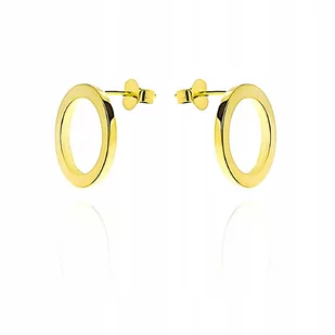 Kolczyki Sztyfty Srebrne Koła P.925 - Kolczyki - miniaturka - grafika 1