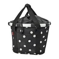 Koszyki rowerowe - KLICKfix Klickfix damski rower koszyk, czarny, 35 x 28 x 26 cm 0303BD - miniaturka - grafika 1