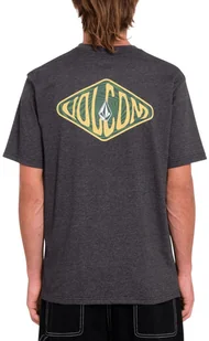 t-shirt VOLCOM VOBOXED TEE Heather Black - Koszulki męskie - miniaturka - grafika 1