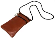 Etui na dokumenty i karty - Paszportówka Skóra Naturalna 2 Zamki Średnia MAGRE (PL) Na Szyję Deluxe 18.5 x 11 x 2 [cm] - miniaturka - grafika 1