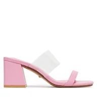 Klapki i japonki damskie - Klapki DeeZee R68-A Różowy - miniaturka - grafika 1