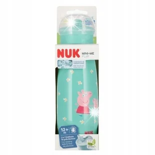 NUK KUBEK BUTELKA BIDON DLA DZIECI BPA FREE 450ml 12m+ Z SŁOMKĄ ŚWINKA PEPA - Kubki dla dzieci NUK KUBEK BUTELKA BIDON DLA DZIECI BPA FREE 450ml 12m+ Z SŁOMKĄ ŚWINKA PEPA - Kubki dla dzieci - miniaturka - grafika 1