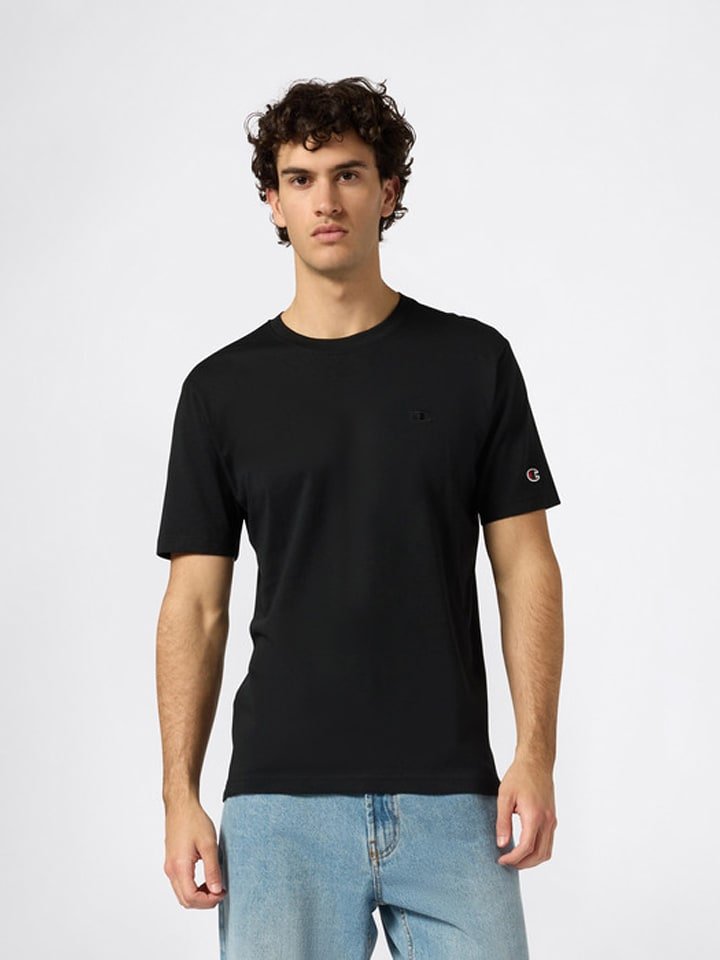 Champion Koszulka w kolorze czarnym