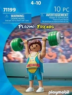 Figurki dla dzieci - FIGURKA PLAYMOBIL PLAYMO-FRIENDS SZTANGISTA ZABAWKA ZESTAW - miniaturka - grafika 1