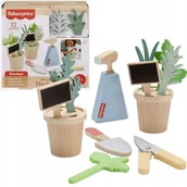 Figurki dla dzieci - FISHER PRICE ZESTAW MAŁY OGRODNIK DREWNIANY - miniaturka - grafika 1
