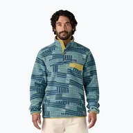 Bluzy sportowe męskie - Bluza trekkingowa męska Patagonia LW Synch Snap-T P/O - miniaturka - grafika 1