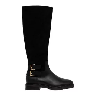 Kozaki damskie - Buty Lauren Ralph Lauren Emelie W 802875299001 czarne - grafika 1