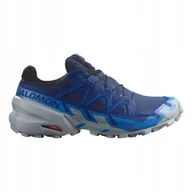 Buty sportowe męskie - Obuwie Salomon Speedcross 6 Gtx Blue Print Niebieski 43 1/3 - miniaturka - grafika 1