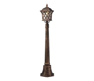Redo 9961 - Lampa zewnętrzna BREMEN 1xE27/42W/230V IP23 złota/patyna - Lampy ogrodowe - miniaturka - grafika 1