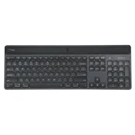 Klawiatury - Targus Sustainable Energy Harvesting EcoSmart klawiatura Bluetooth QWERTY Skandynawia Czarny - miniaturka - grafika 1