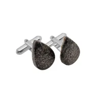 Spinki do mankietów i krawatów - Spinki do mankietów Fossil Koralowiec (S1147) Srebro [925] - miniaturka - grafika 1