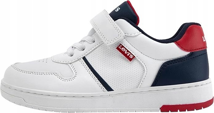 LEVIS BIAŁE SPORTOWE BUTY DZIECIĘCE SPORTOWE NA RZEPY 35 1J0A