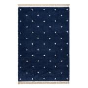 Dywany - Niebieski dywan Think Rugs Boho Dots, 120x170 cm - miniaturka - grafika 1