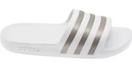 Klapki i japonki damskie - Adidas, Klapki damskie, Adilette Aqua EF1730, biały, rozmiar 39 1/3 - miniaturka - grafika 1