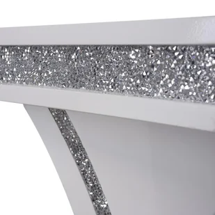 VIVO Stolik do manicure z kryształami Pochłaniacz Pyłu: Bez Pochłaniacza - Meble kosmetyczne - miniaturka - grafika 5