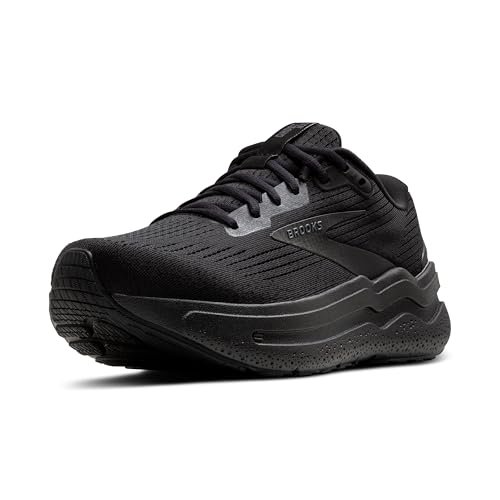 Brooks Damskie trampki Ghost Max 2, 42 EU, Czarny Czarny Czarny Ebony, 42 EU