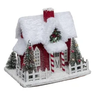 Ozdoby bożonarodzeniowe - Dom Świętego Mikołaja, 24 x 18,5 cm - miniaturka - grafika 1