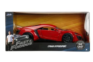 Dickie Toys Auto Fast&amp;Furious Szybcy i wściekli Lykan Hypersport 1:24 - Samochody i pojazdy dla dzieci - miniaturka - grafika 3