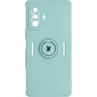 Etui i futerały do telefonów - Bizon Etui Case Silicone Ring Xiaomi Poco F4 GT turkusowe BCSRPOCOF4GTLCN - miniaturka - grafika 1