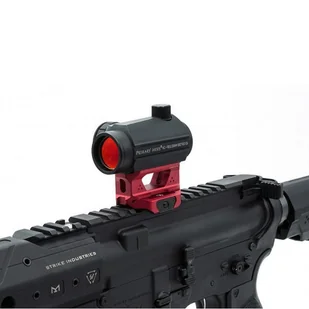 Strike Industries - Montaż kolimatora Low Profile Riser - Czerwony - SI-T1-RISER-RED - Amunicja i osprzęt ASG - miniaturka - grafika 5