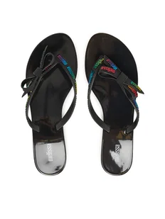 Melissa Japonki Melissa Harmonic M Lover Ad 35797 Czarny - Klapki i japonki damskie - miniaturka - grafika 1