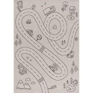 Dywan Twisted Road 120x170cm - Dywany dla dzieci - miniaturka - grafika 1