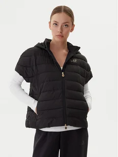 EA7 Emporio Armani Kurtka zimowa 7W000477 AF12476 UC001 Czarny Regular Fit - Kurtki damskie - miniaturka - grafika 1