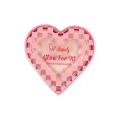 Rozświetlacze do twarzy i ciała - Lovely Glow For It Wypiekany Rozświetlacz do Twarzy - miniaturka - grafika 1