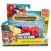 Samochody i pojazdy dla dzieci - Hasbro Transformers Cyberverse. Optimus Prime - miniaturka - grafika 1