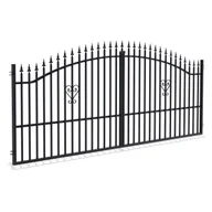 Ogrodzenia - Polargos Brama ogrodzeniowa dwuskrzydłowa Tina 3 400 cm x 150 cm - miniaturka - grafika 1