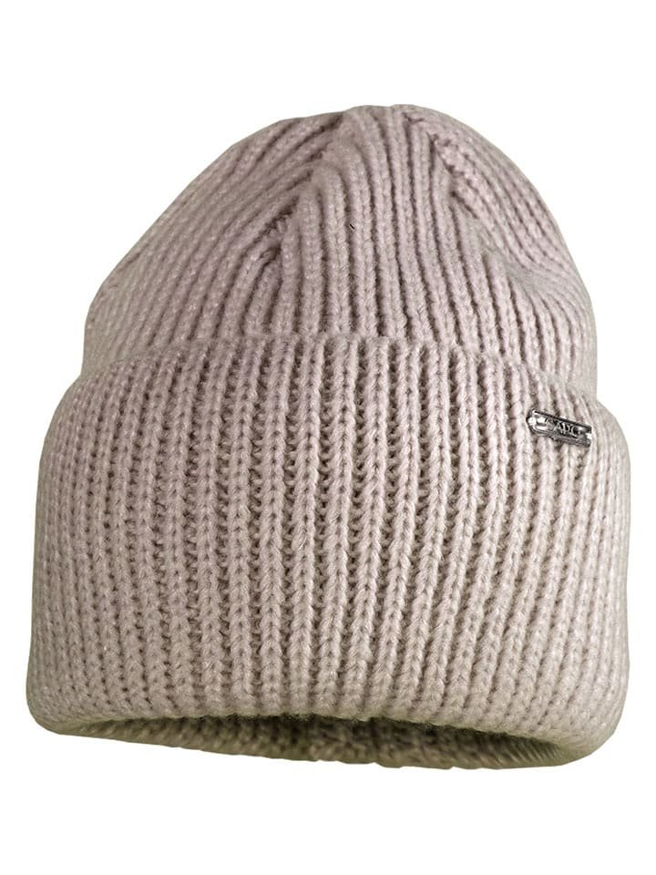 Capo Czapka dzianinowa w kolorze beżowym