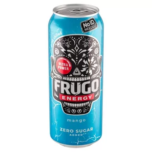 Frugo Energy Mango Gazowany napój energetyzujący 500 ml - Napoje energetyczne i izotoniczne - miniaturka - grafika 1